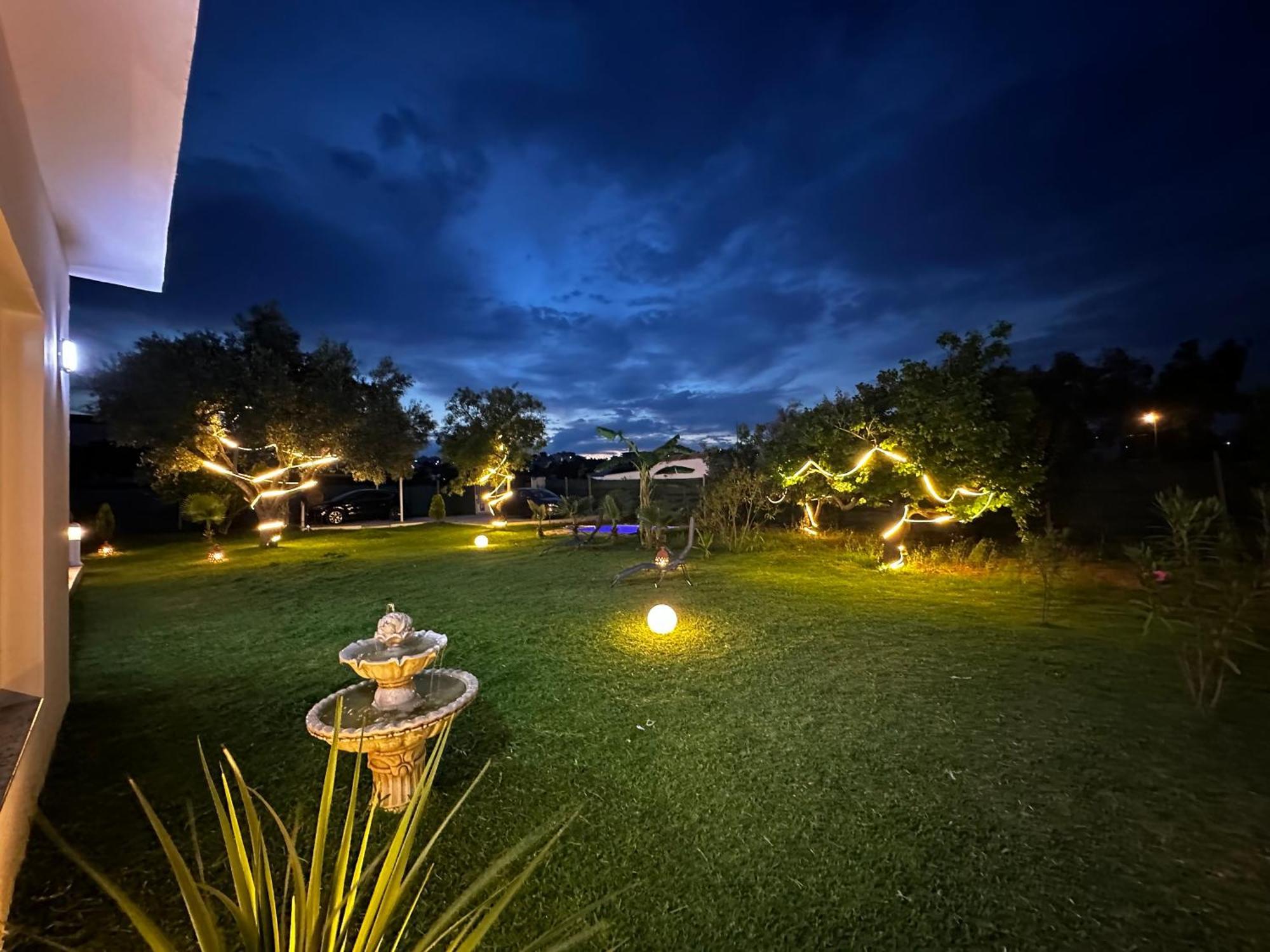 Central Villa With Pool Garden 5Km Sea Cabo Tétouan Ngoại thất bức ảnh