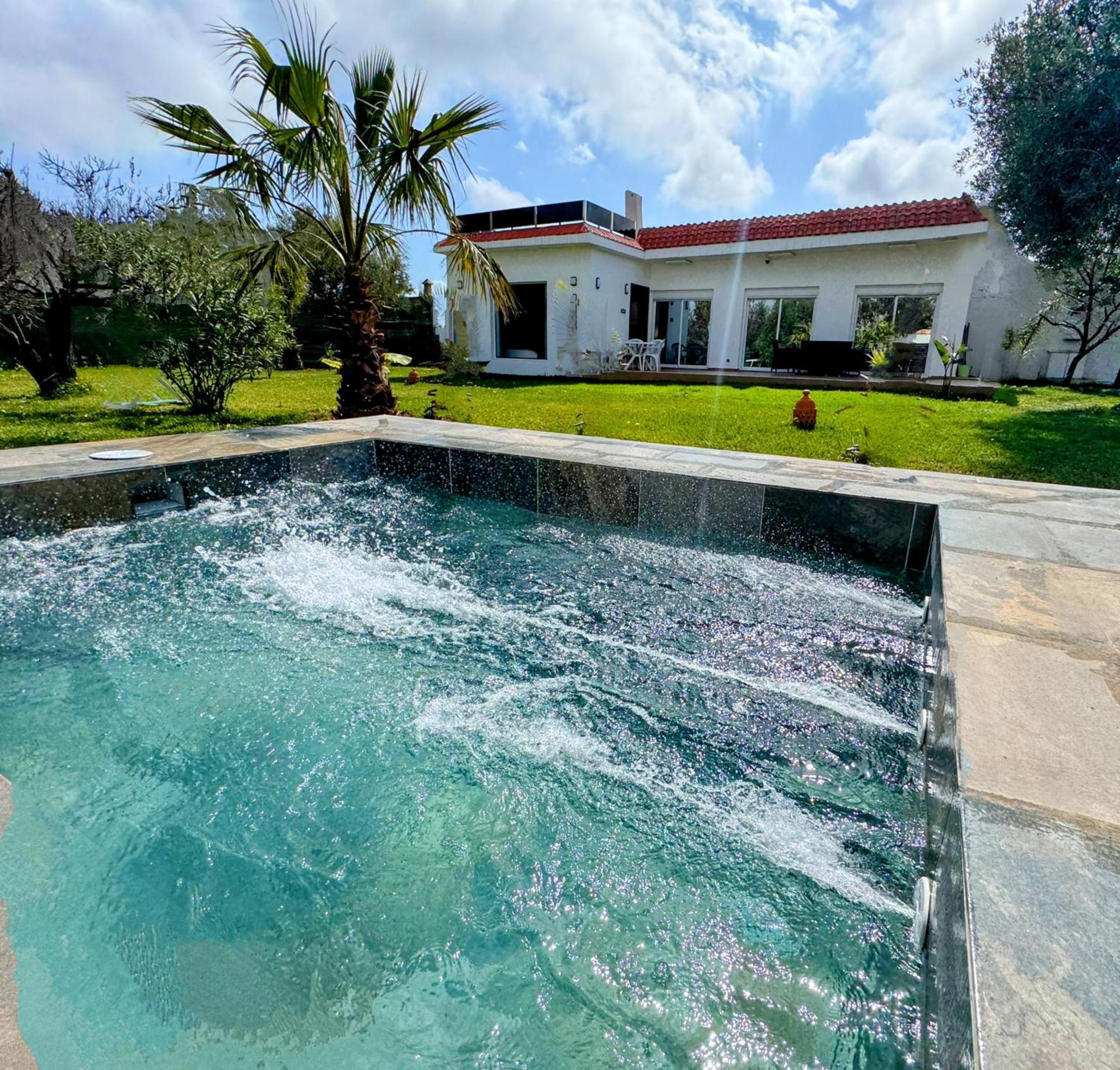 Central Villa With Pool Garden 5Km Sea Cabo Tétouan Ngoại thất bức ảnh